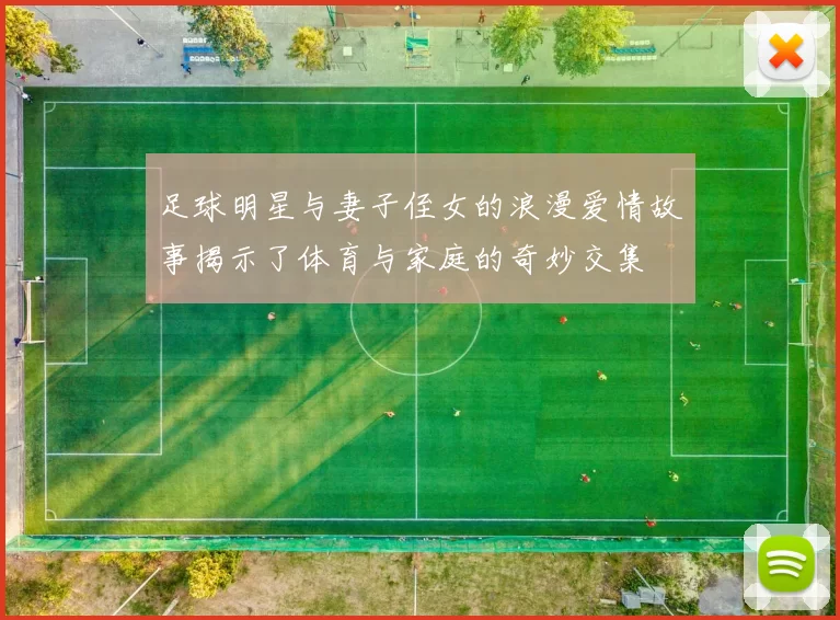 足球明星与妻子侄女的浪漫爱情故事揭示了体育与家庭的奇妙交集